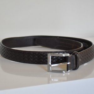 Brown Leather Belt | Excellent Condition | Size: 40"